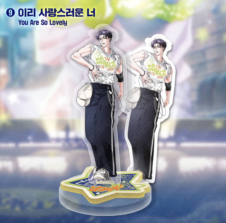 [ORDER] SPAKLZ 2026 World Tour - Spin acrylic stand
