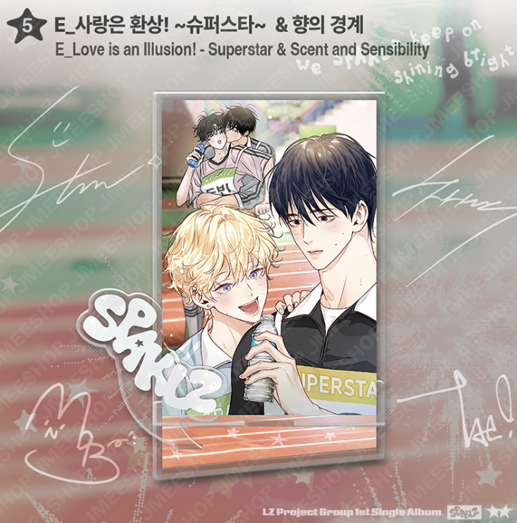 [ORDER] SPAKLZ 2026 World Tour - Crossover acrylic stand