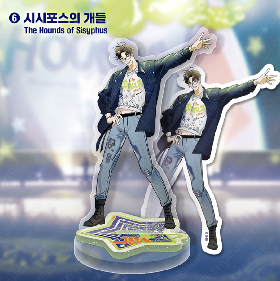 [ORDER] SPAKLZ 2026 World Tour - Spin acrylic stand
