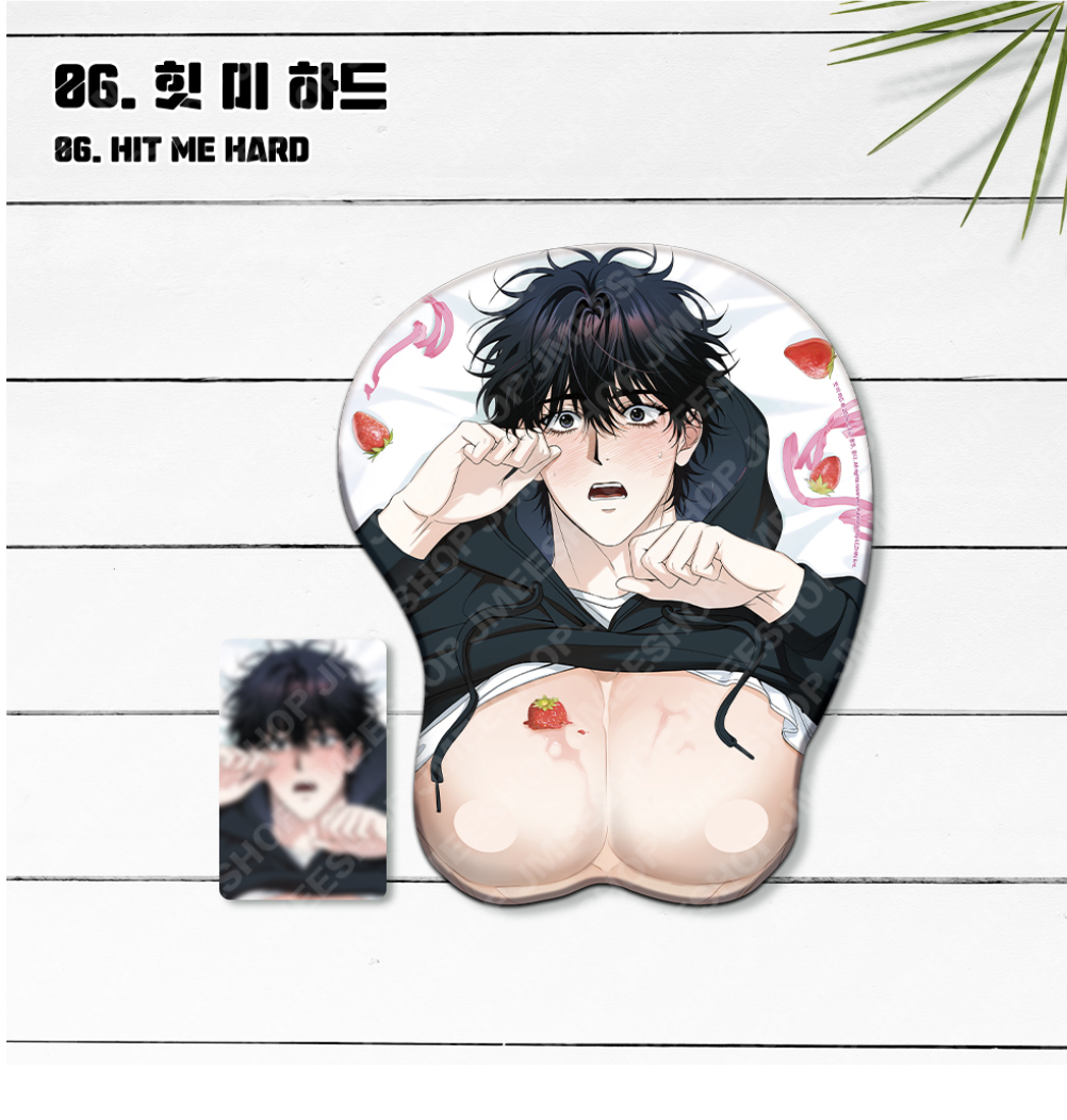 [ORDER] Lót chuột Hit Me Hard