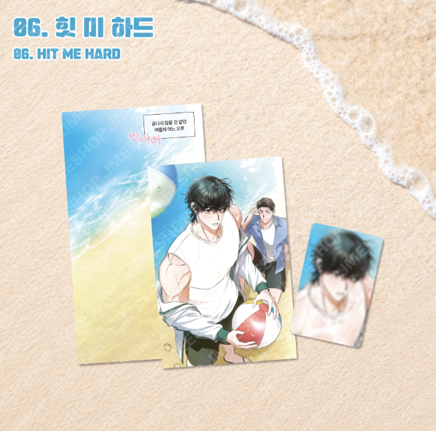 [ORDER] Water sensitive postcard Hit Me Hard