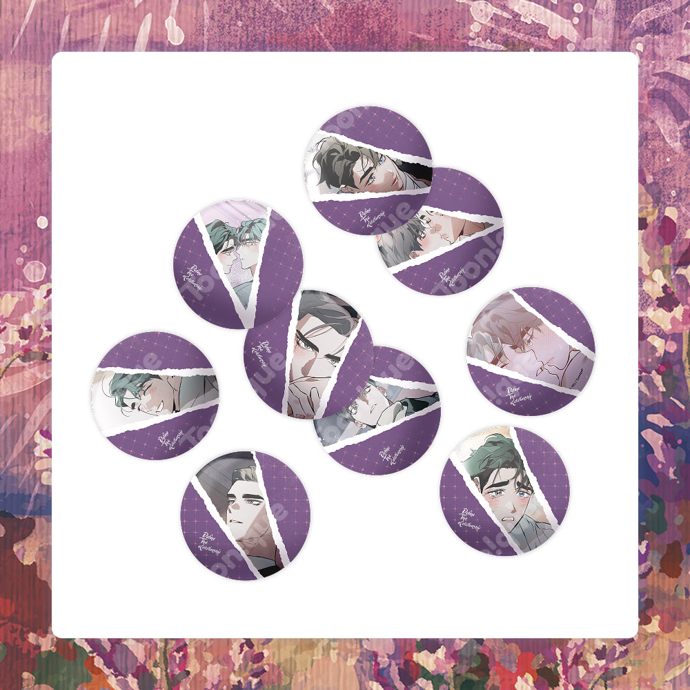 [ORDER] Define The Relationship x Toonique 2nd collaboration - DIY badge random