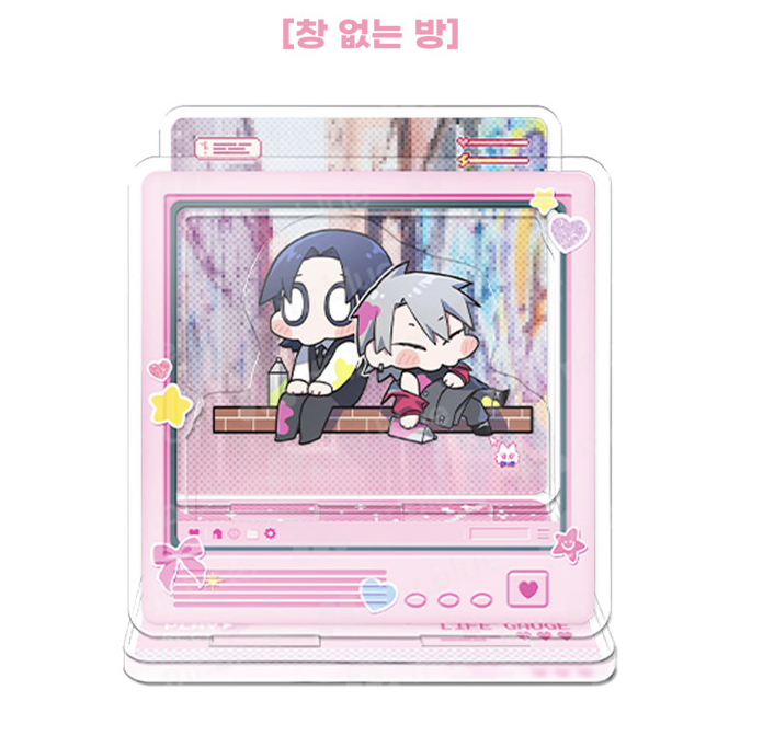 [ORDER] MR BLUE Chibi Diorama MG-08 창 없는 방 The Windowless Room
