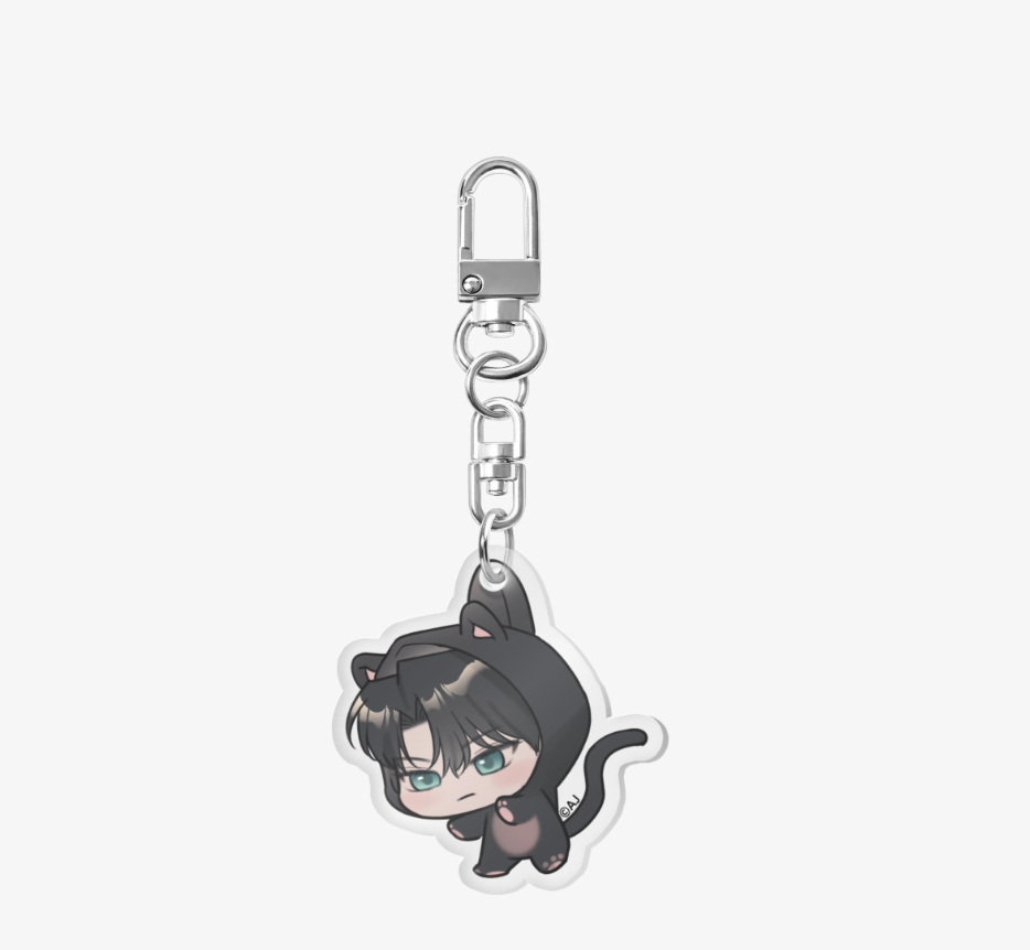 [ORDER] Undercover at Chaebol High Black panther Jeongwoon keyring