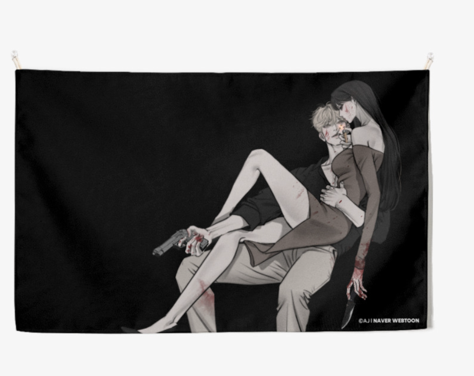 [ORDER] Undercover at Chaebol High Fabric poster (Chỉ áp dụng ck, vui lòng liên hệ shop để mua)
