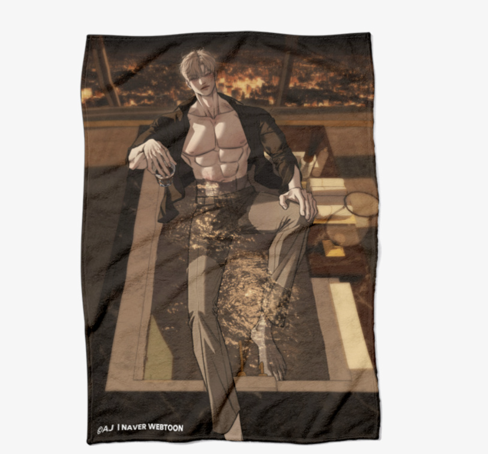 [ORDER] Undercover at Chaebol High Jeongwoon blanket (Chỉ áp dụng ck, vui lòng liên hệ shop để mua)