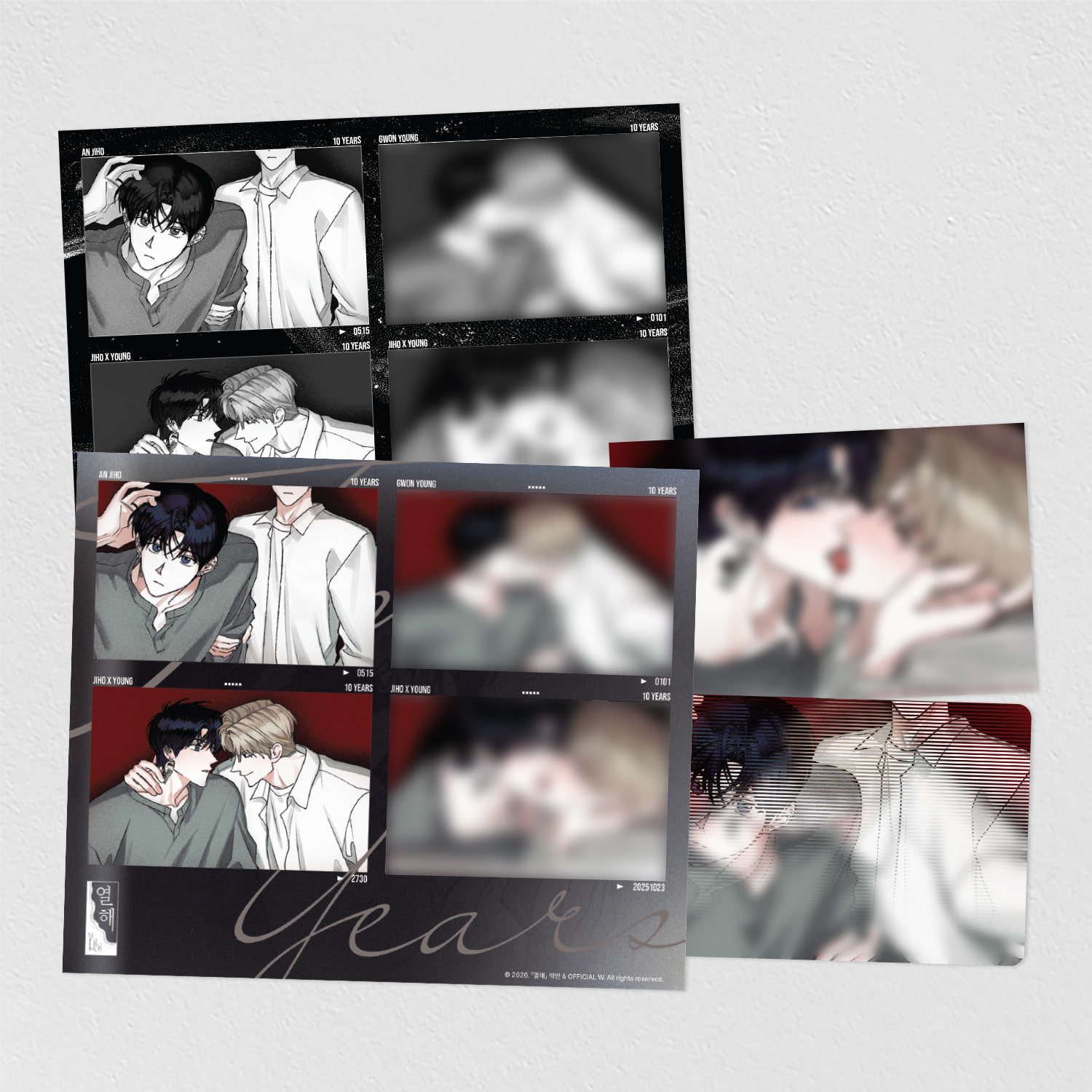[ORDER] 10 YEARS W OFFICIAL - 4cut package