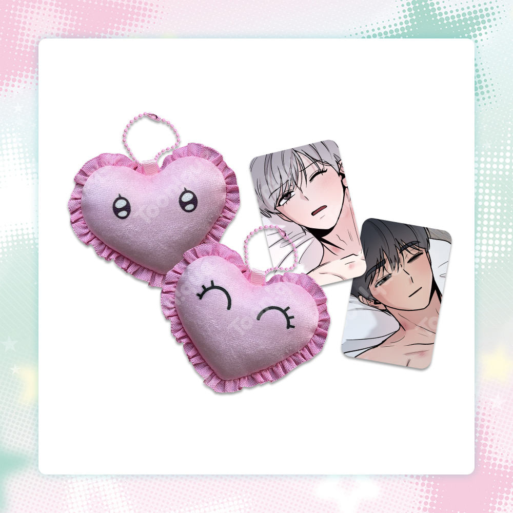 [ORDER] 당신이 방심한 사이 WHILE YOU WEREN'T WATCHING X TOONIQUE Heart cushion keyring