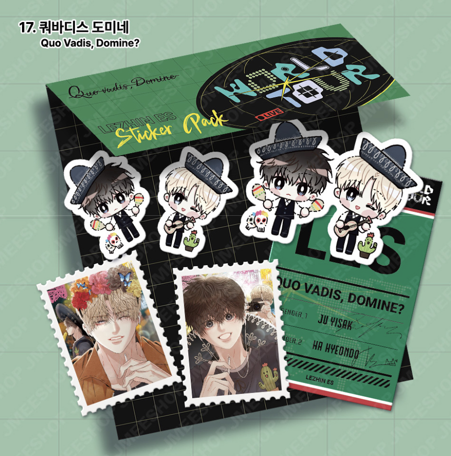 [ORDER] WORLD TOUR LIVE STICKER PACK ﻿﻿﻿﻿Quo Vadis Domine?
