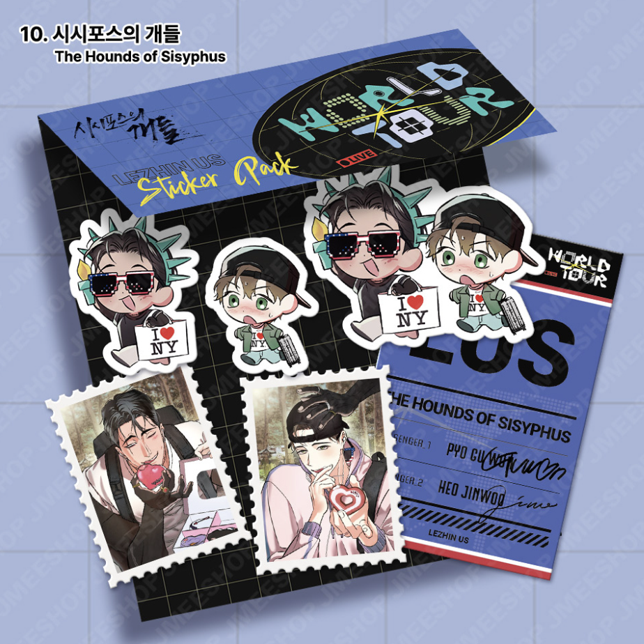 [ORDER] WORLD TOUR LIVE STICKER PACK ﻿﻿﻿﻿The Hounds of Sisyphus