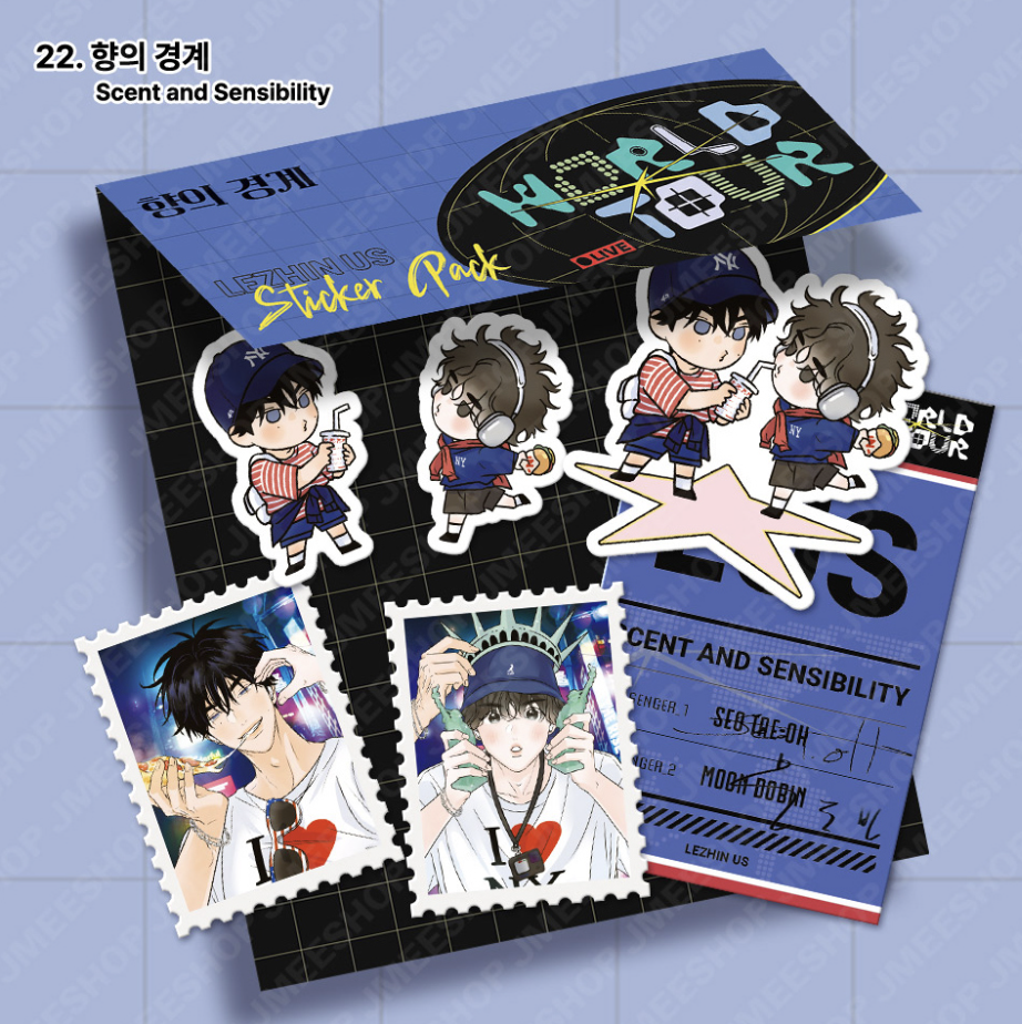 [ORDER] WORLD TOUR LIVE STICKER PACK ﻿﻿﻿﻿Scent and Sensibility