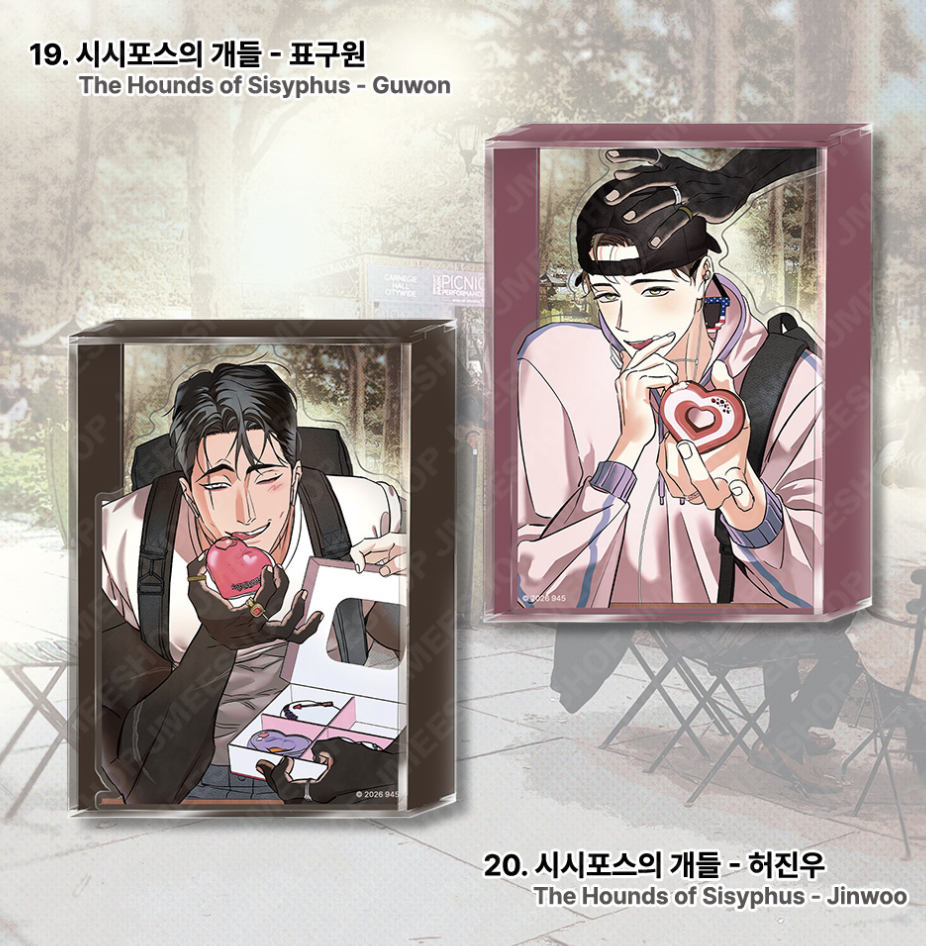 [ORDER] WORLD TOUR LIVE VIDEO CALL STAND ﻿﻿﻿﻿The Hounds of Sisyphus - Jinwoo