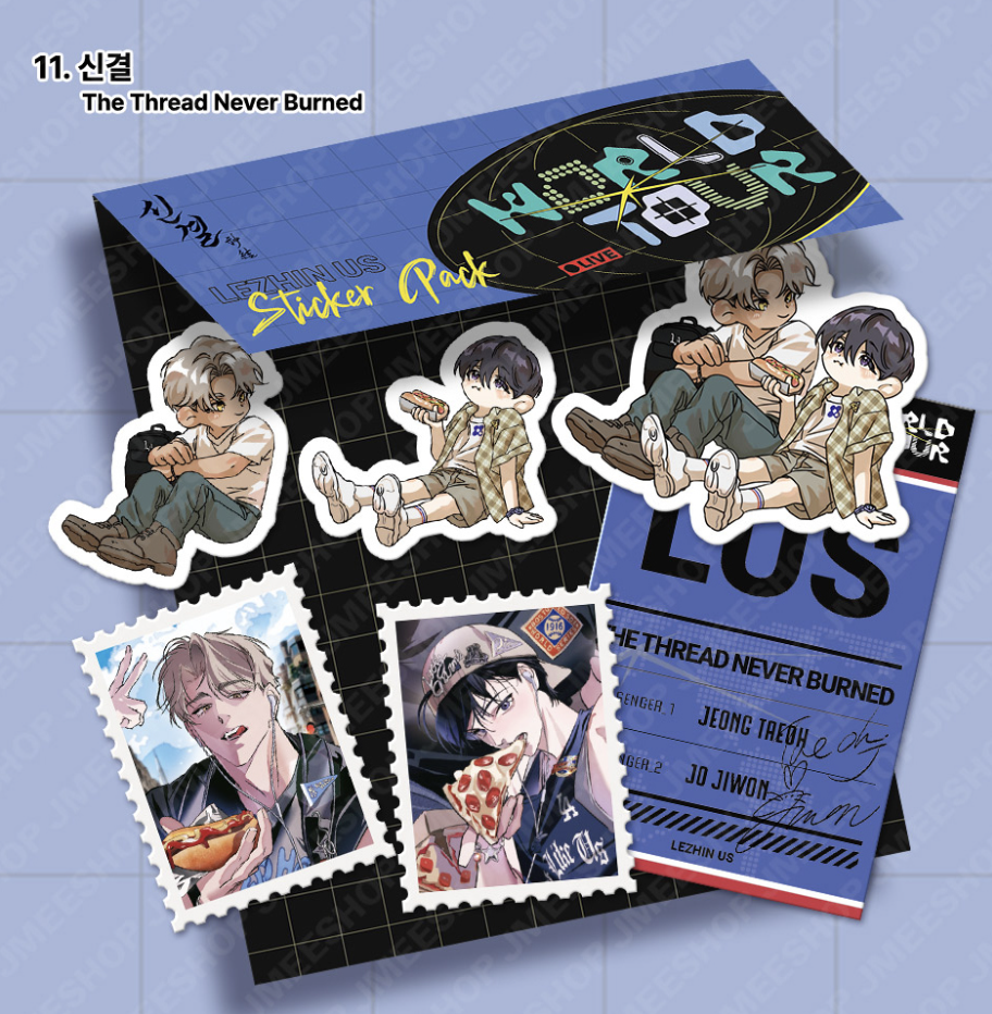 [ORDER] WORLD TOUR LIVE STICKER PACK ﻿﻿﻿﻿The Thread Never Burned