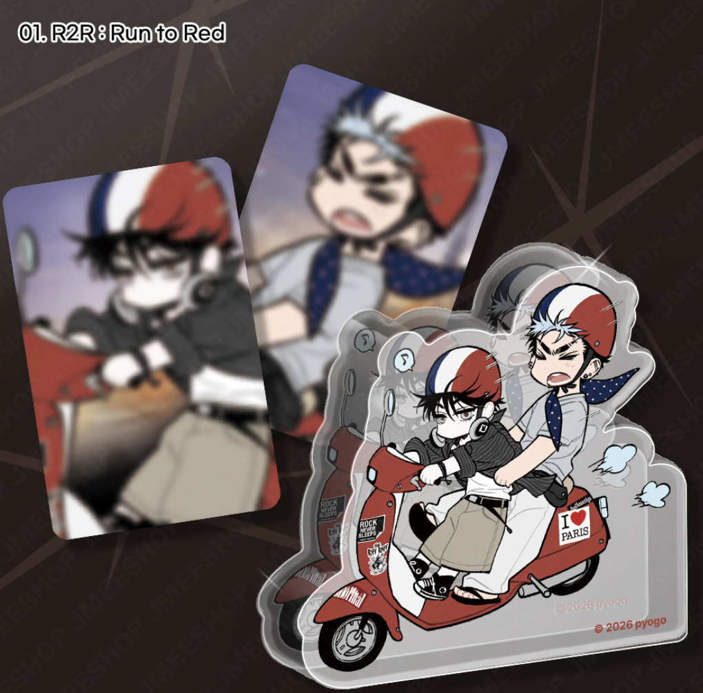 [ORDER] WORLD TOUR LIVE ACRYLIC BLOCK ﻿﻿﻿﻿R2R : Run to Red