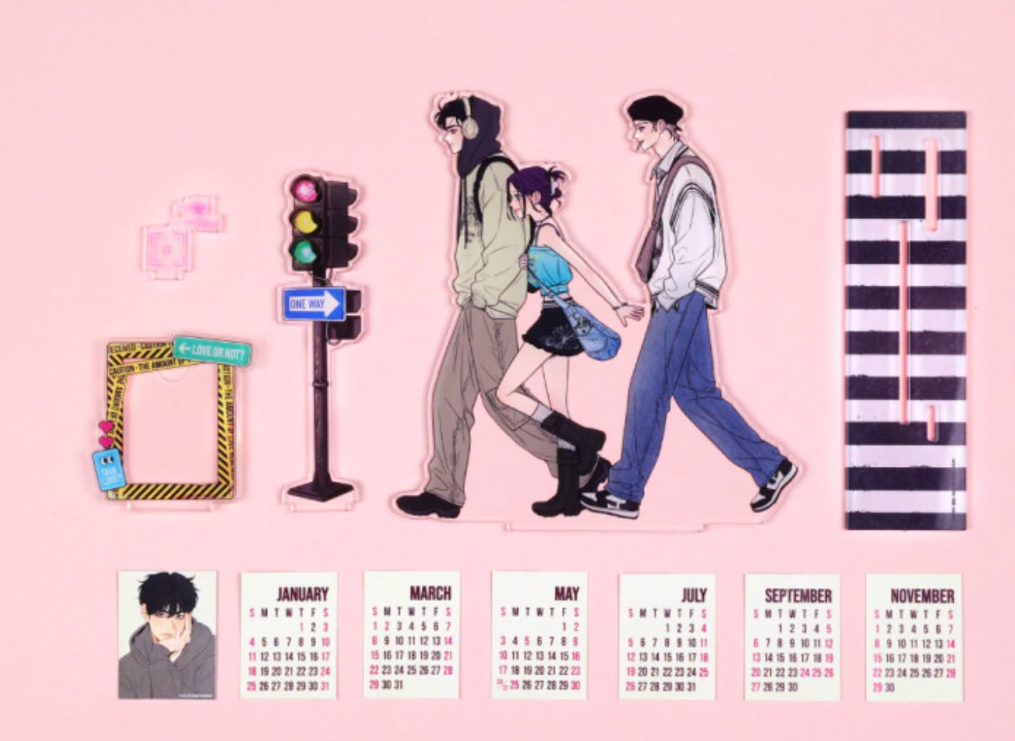 [SẴN] DESK CALENDAR OPERATION TRUE LOVE