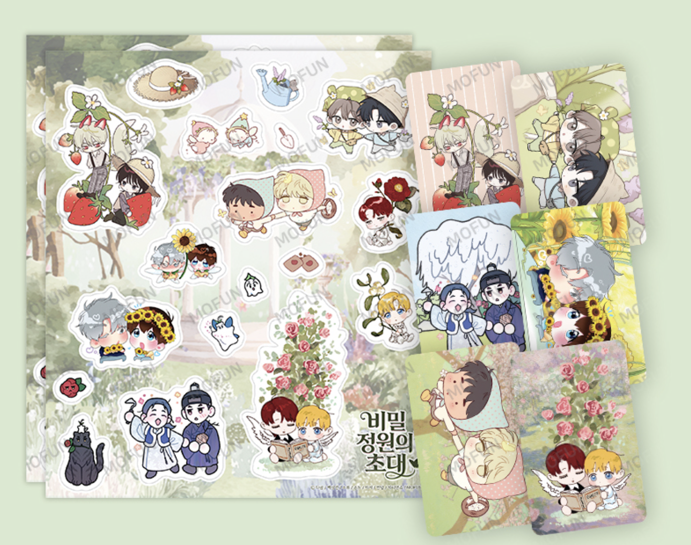 MOFUN STUDIO: ON Project 01 - Invitation To Secret Garden - Garden Fairies set (random 1 card)