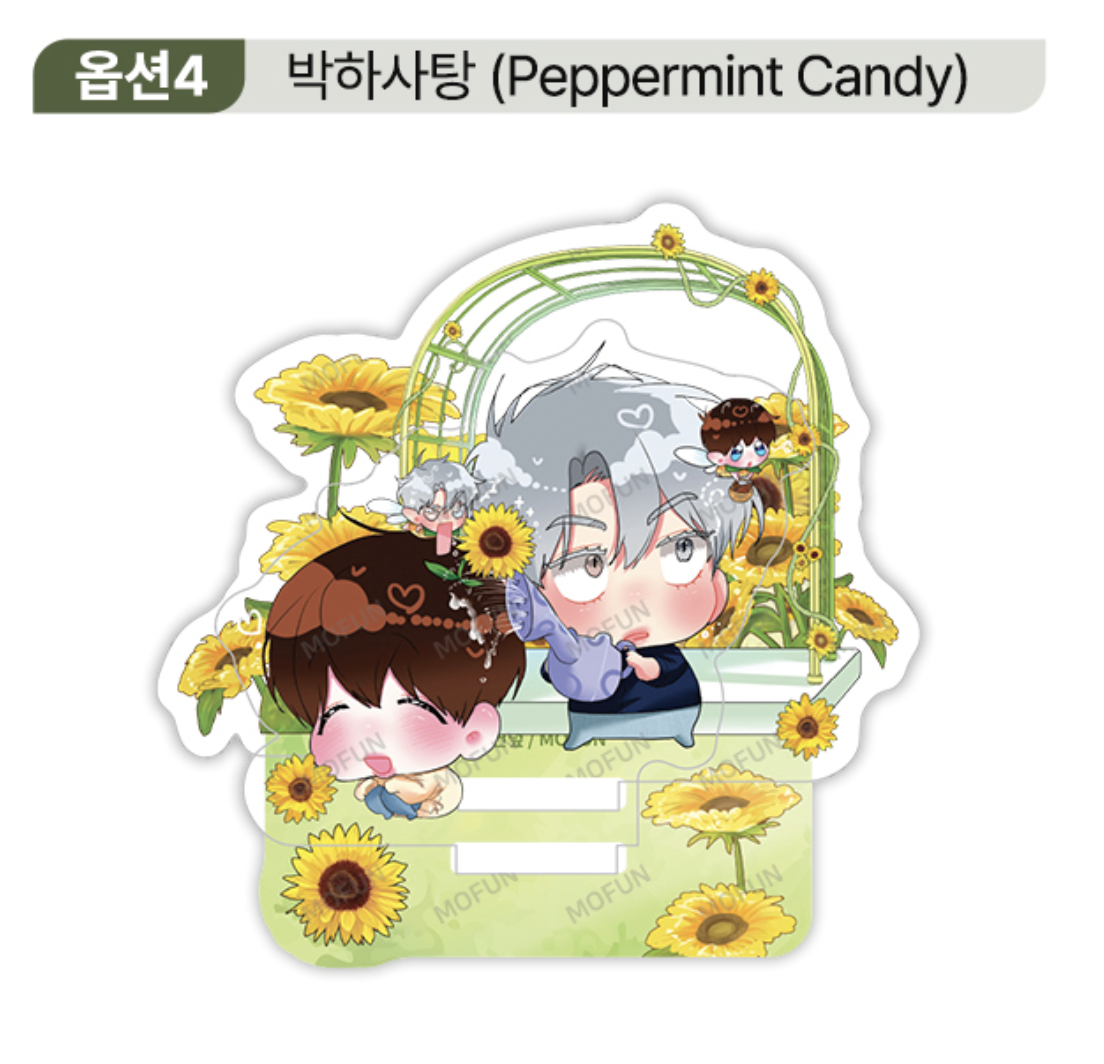 MOFUN STUDIO: ON Project 01 - Invitation To Secret Garden Mini stand Peppermint Candy