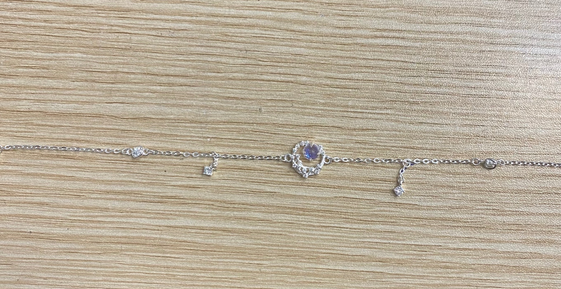 LC Blue Glitter Moon VN - Moonstone