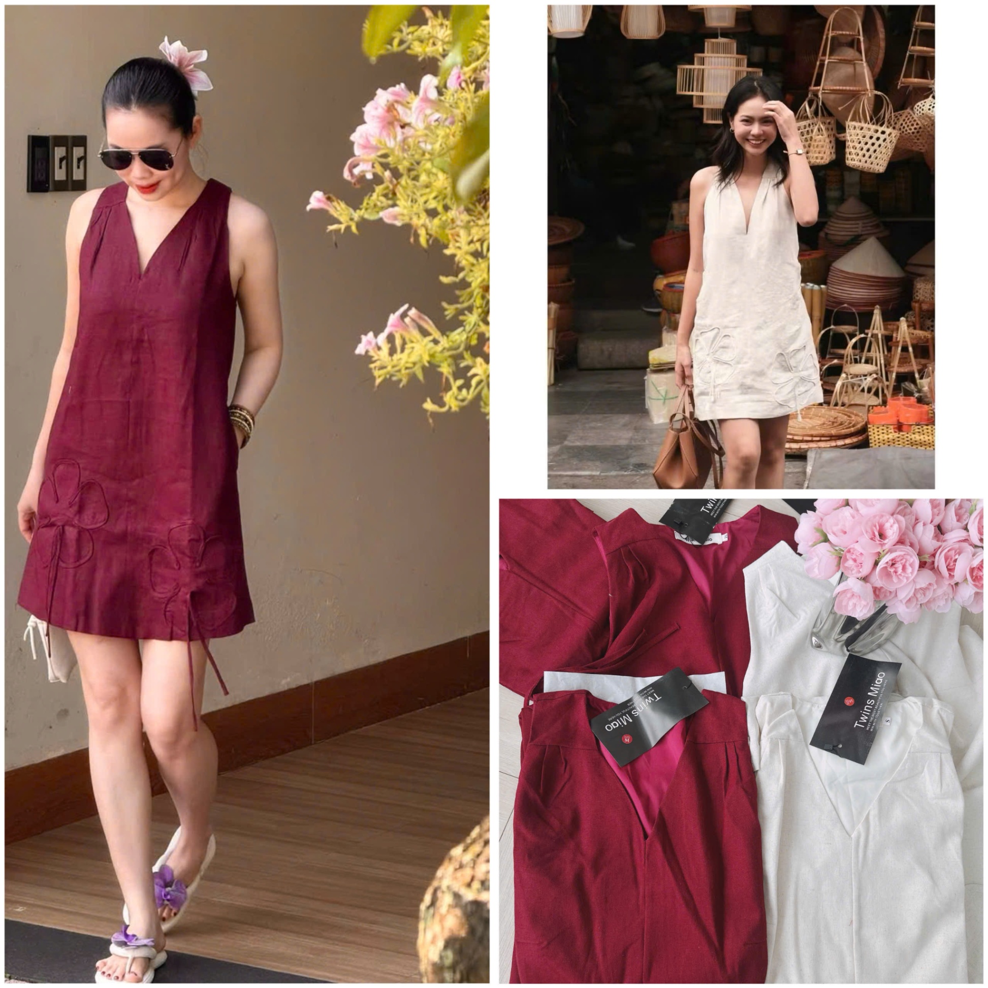 AS# VÁY LIEN HOA VIỀN
