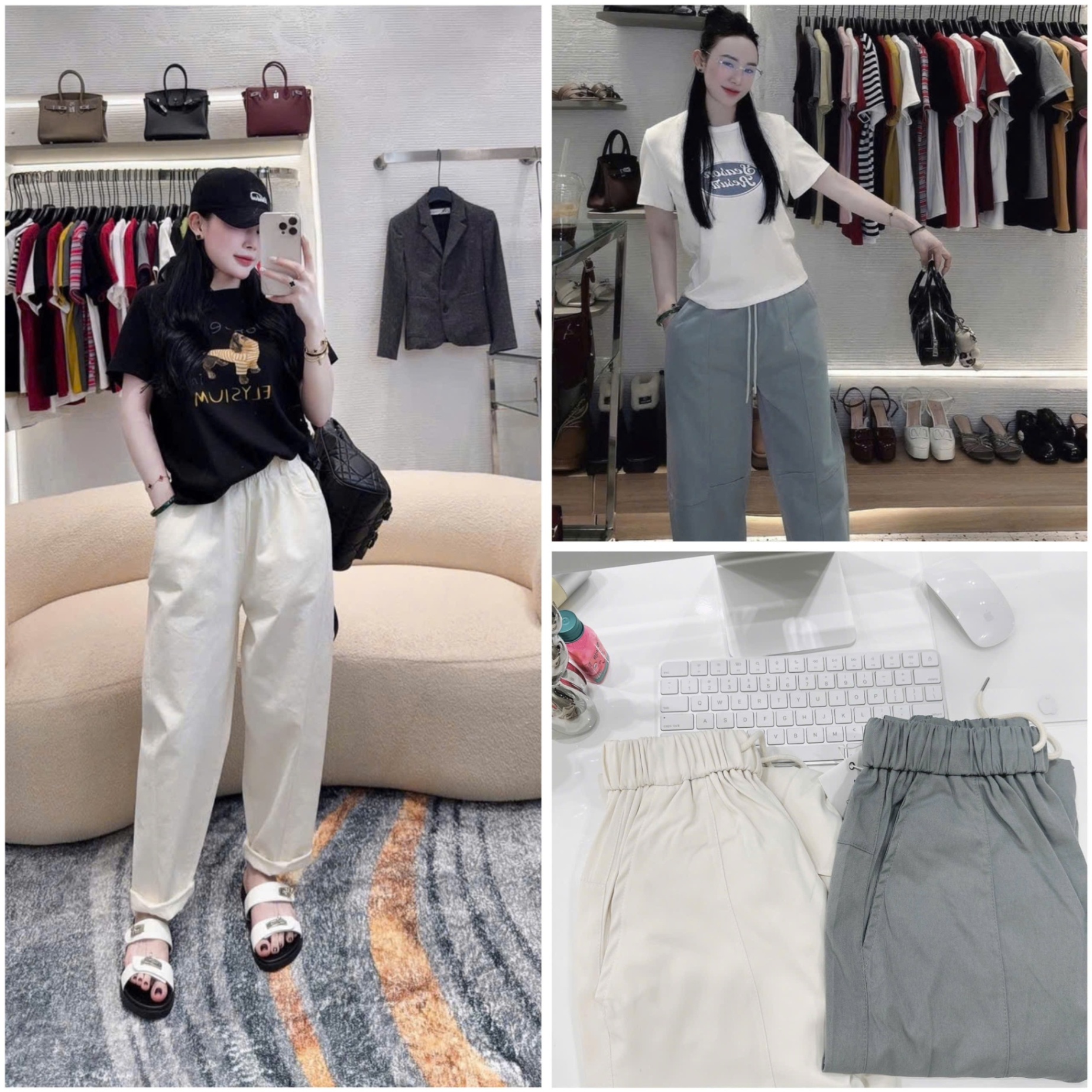 AS# QUẦN BAGGY LỤA