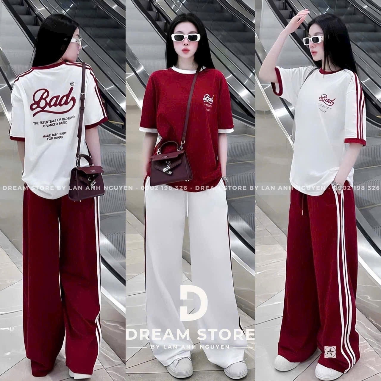 H2# BỘ BAD QUẦN SỌC