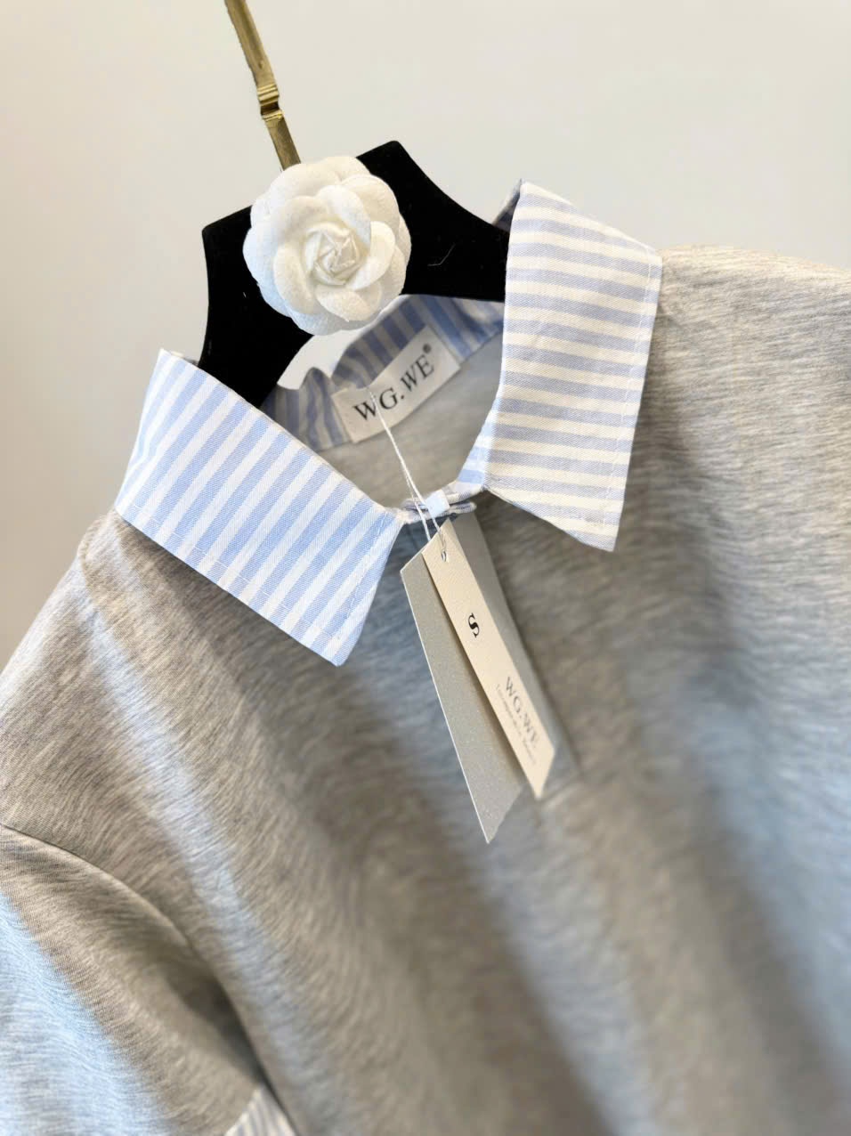 MĐ# VÁY POLO PHỐI CỔ