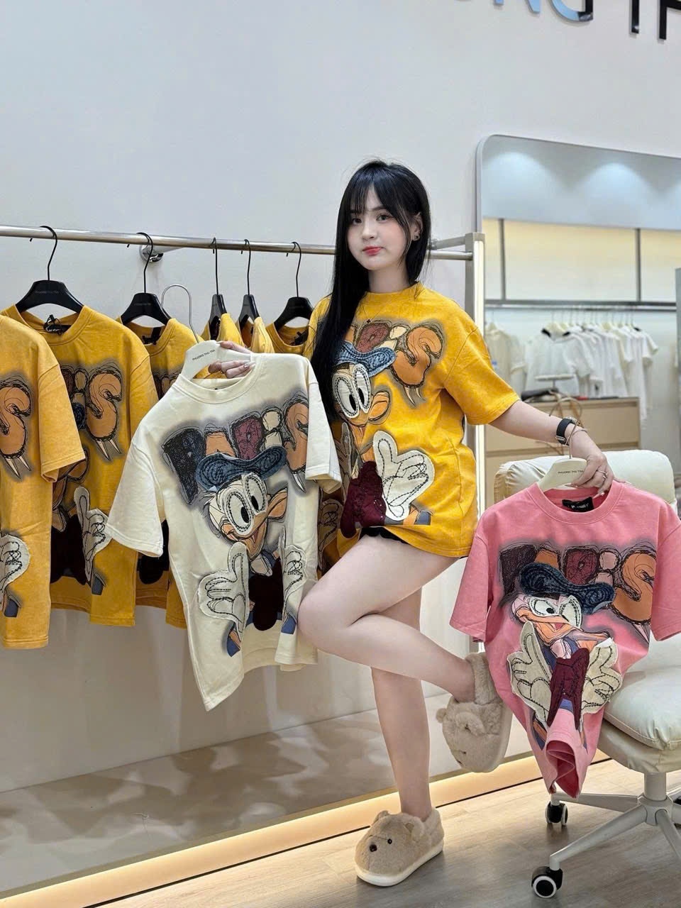 SA# ÁO COTT VỴT