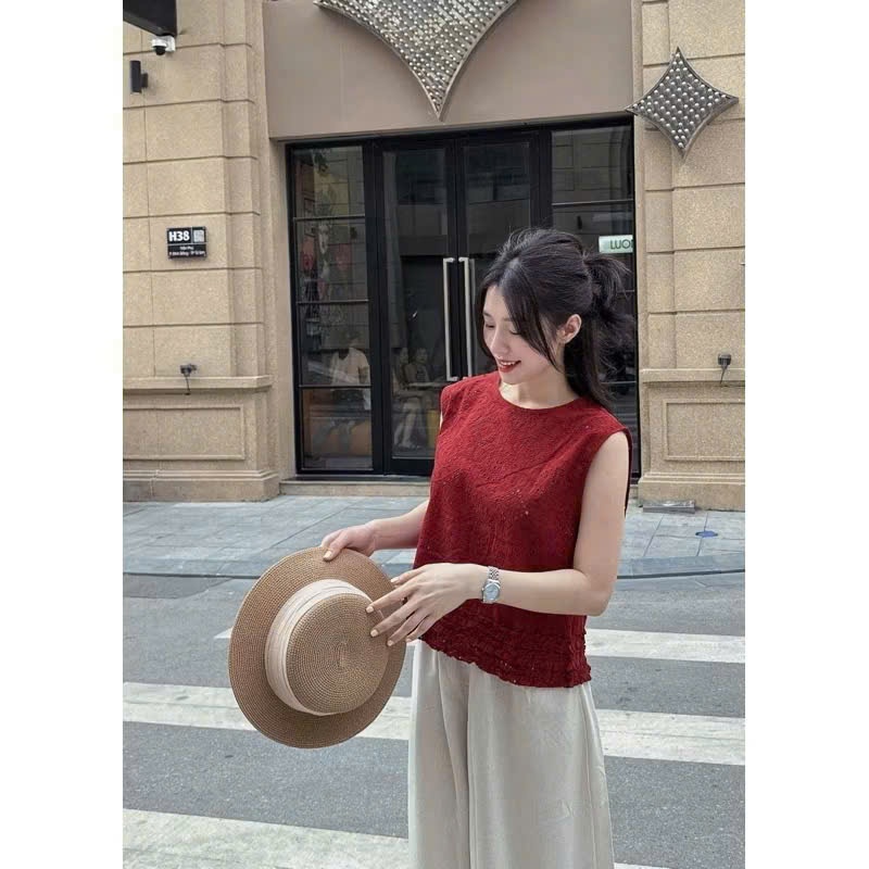 SA# SET ÁO ĐỎ QUẦN BE