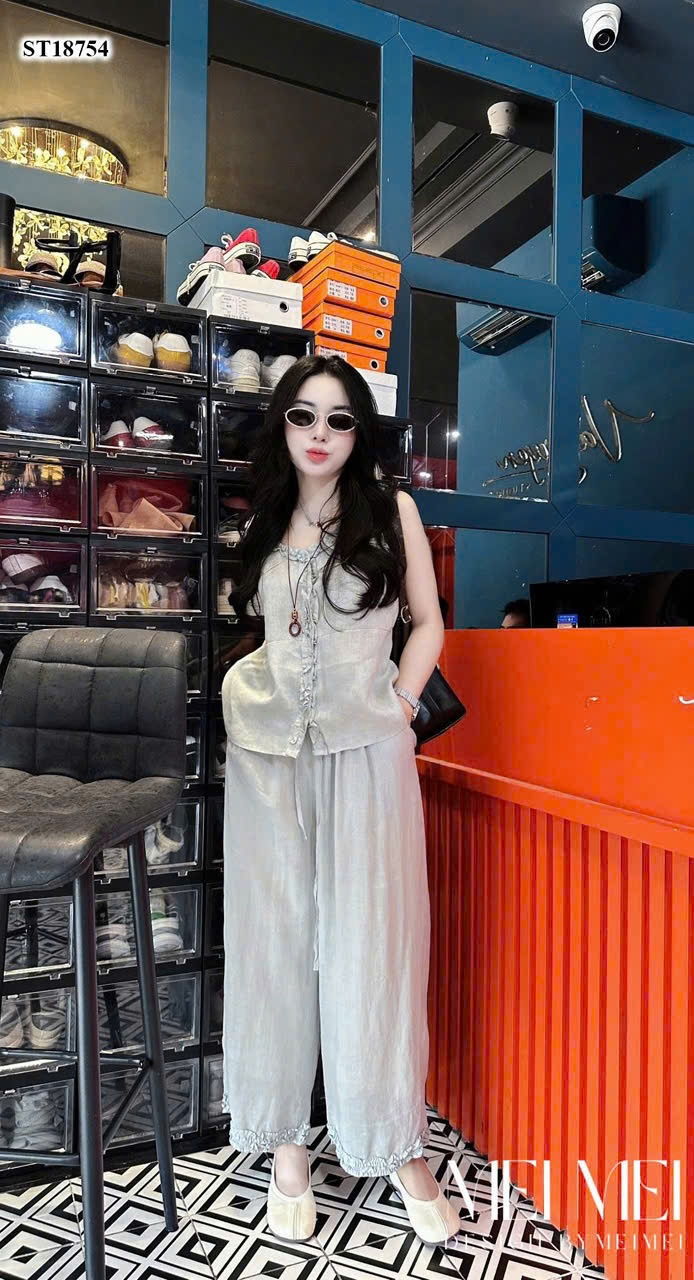 MĐ# SET ĐŨI XANH VIỀN BÈO