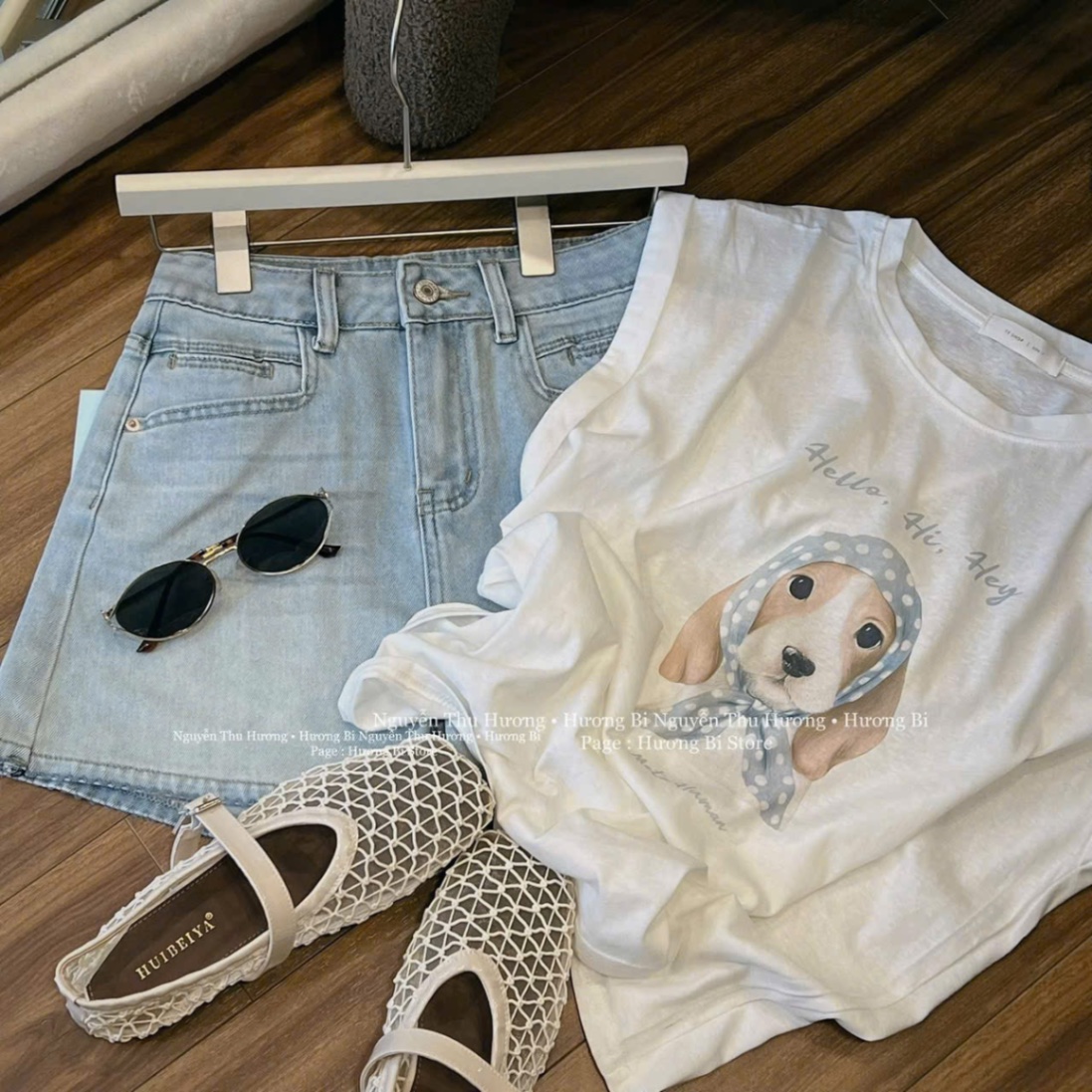 MĐ# SET ÁO CHÓ QUẦN JEAN