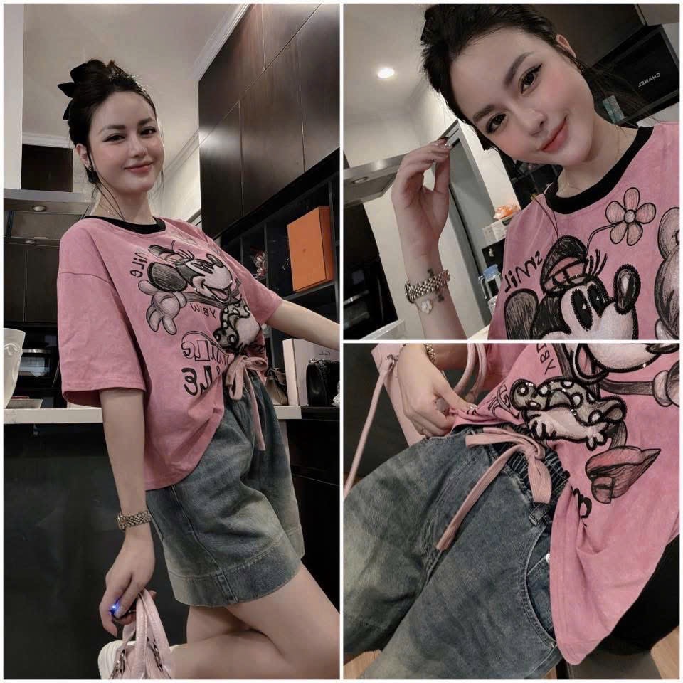 SA# ÁO MK HỒNG MIX Q JEAN
