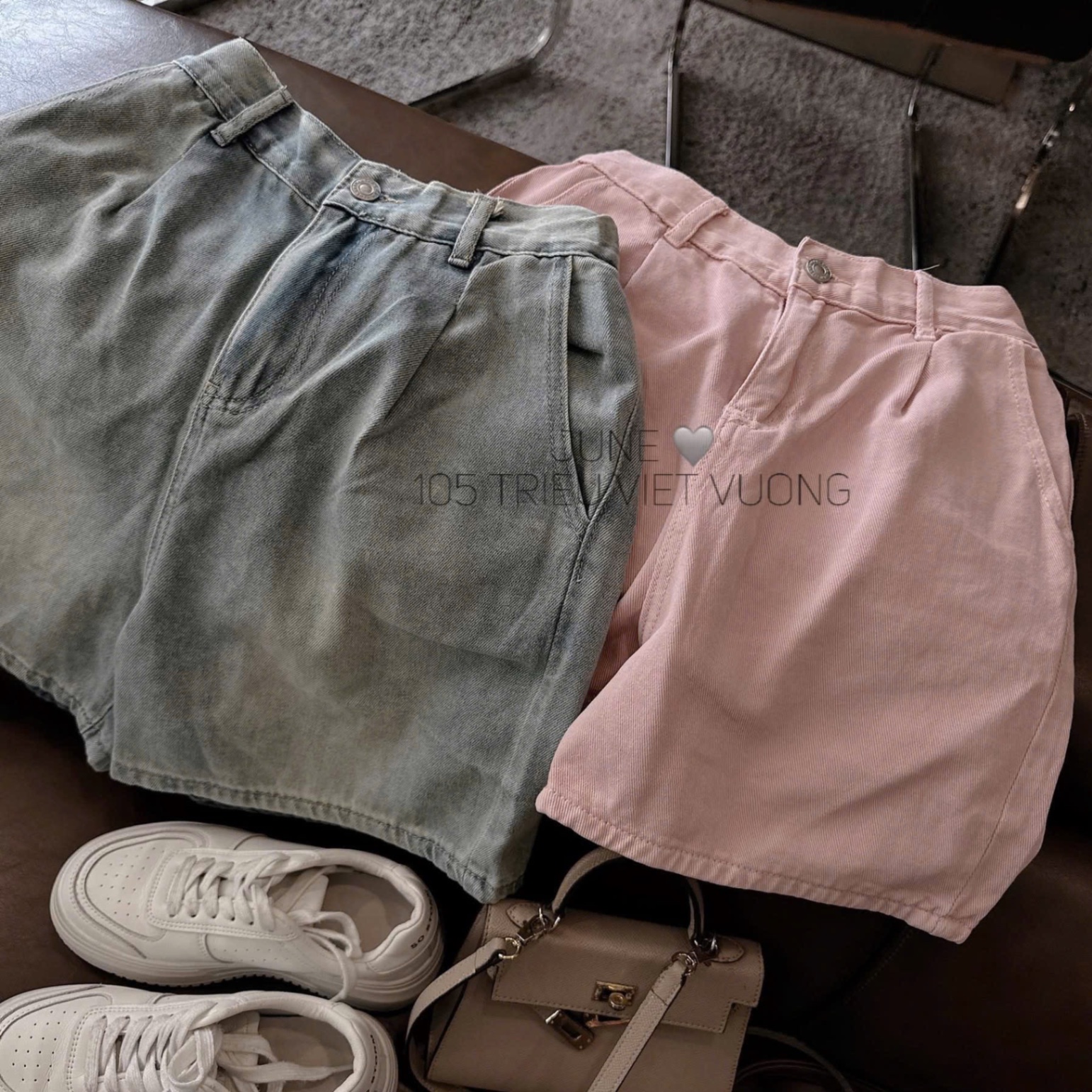 SA# QUẦN SHORT JEAN CÚC 2M