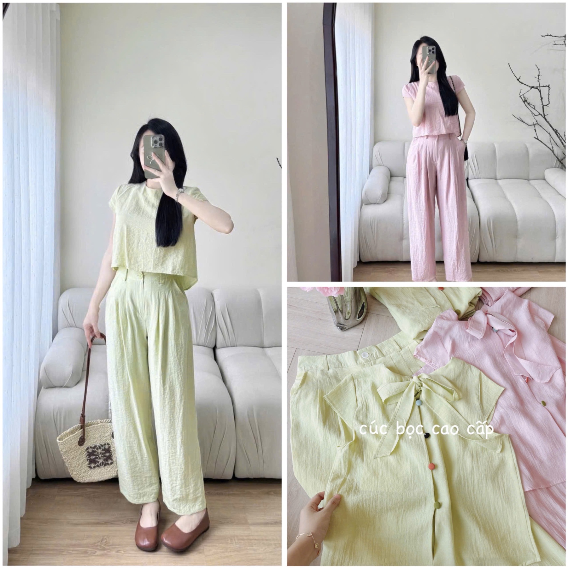 AS# SET NƠ CÚC BỌC