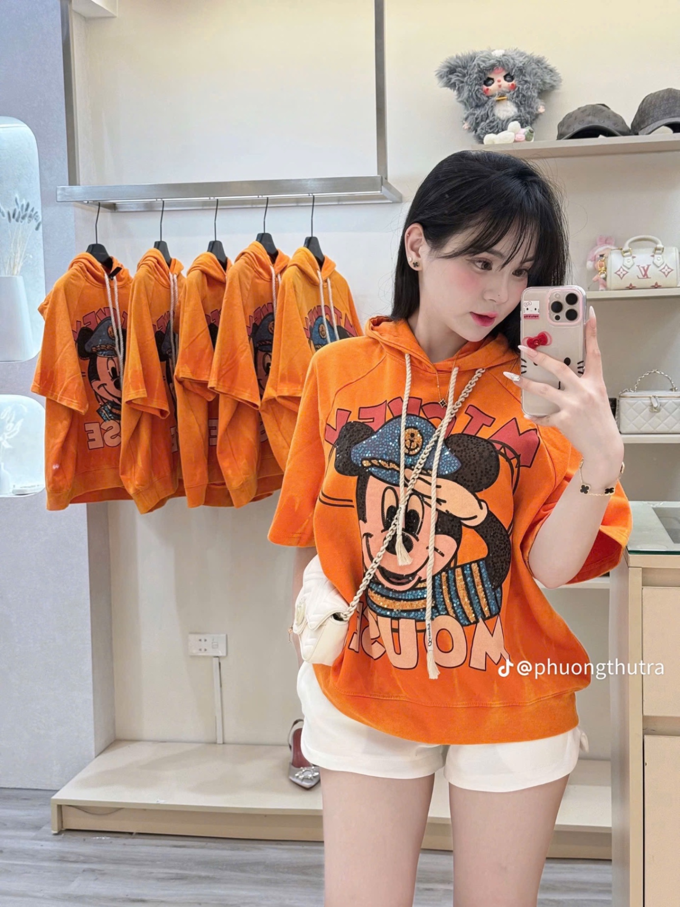 XẢ KHO ÁO PHÔNG CAM MŨ