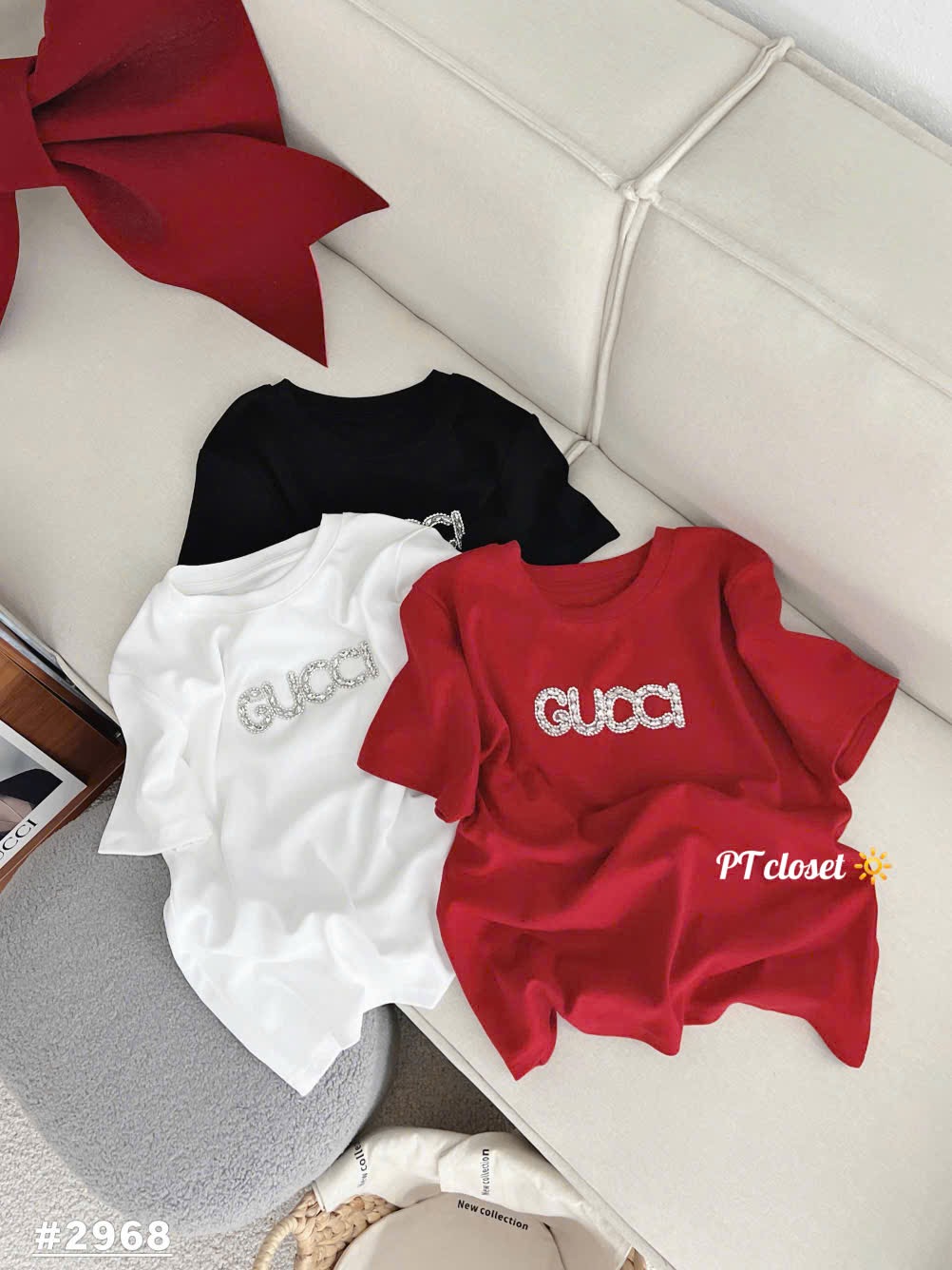 PHÔNG GUCCI ĐÍNH ĐÁ 2968#