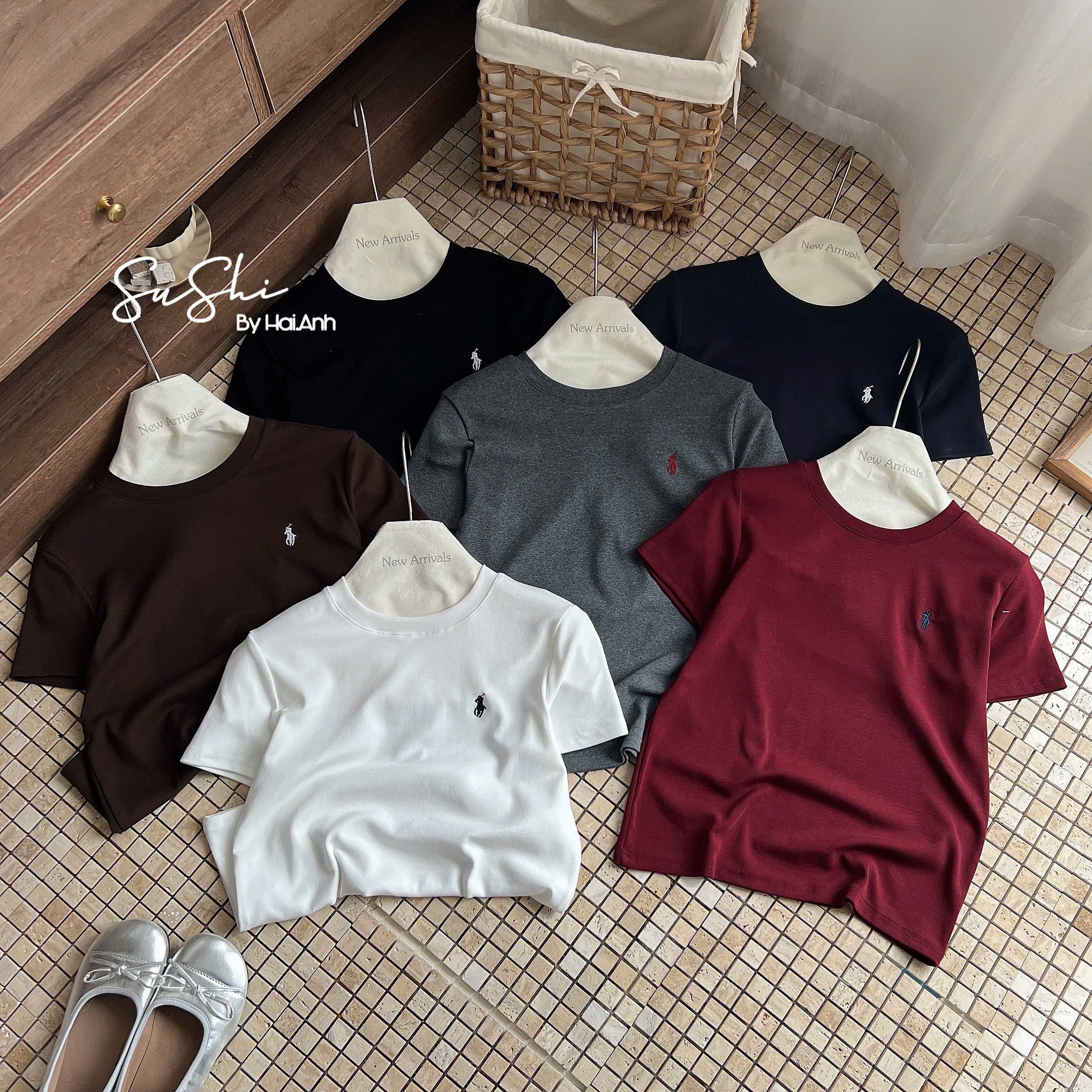 POLO CỔ TRÒN 6M QC