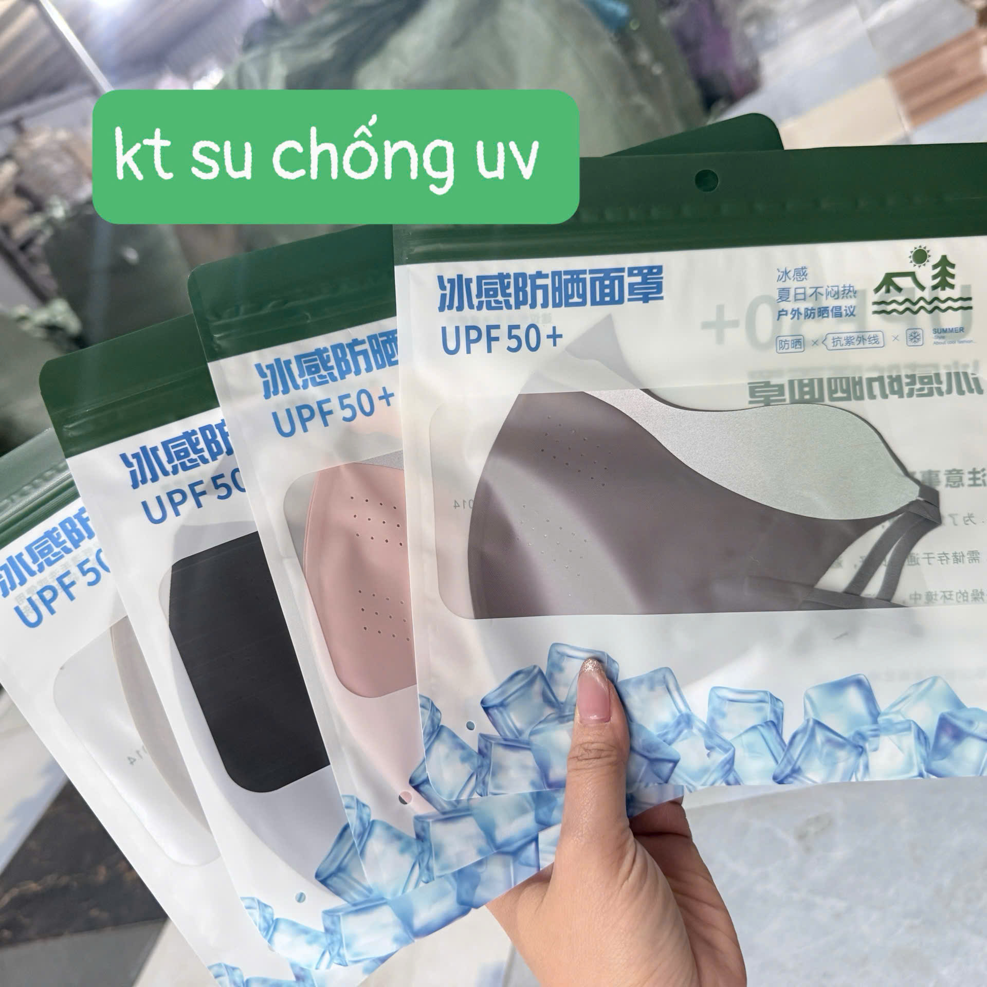 SET 4C KHẨU TRANG SU