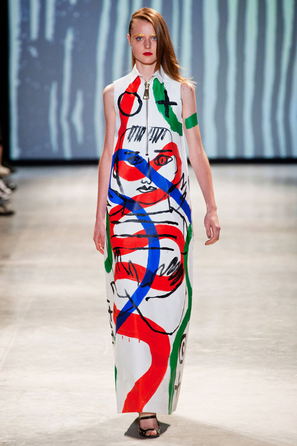 Cảm hứng hội họa tràn ngập sàn diễn Spring 2014