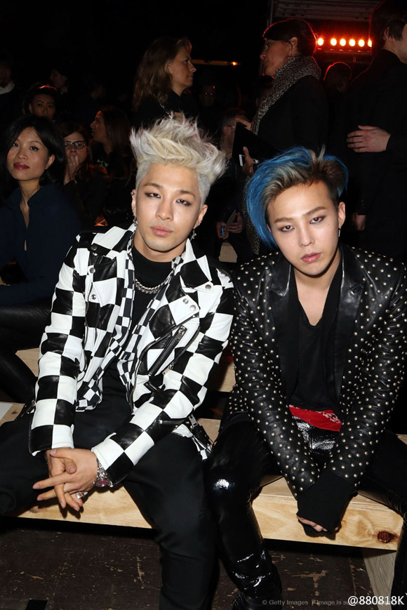 Street style cực chất của GDragon và Taeyang tại Paris Fashion Week