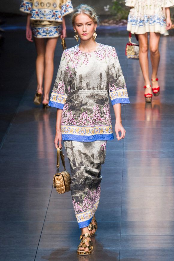 Cảm hứng hội họa tràn ngập sàn diễn Spring 2014