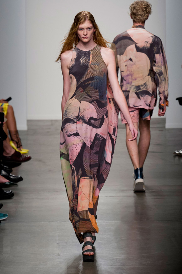 Cảm hứng hội họa tràn ngập sàn diễn Spring 2014
