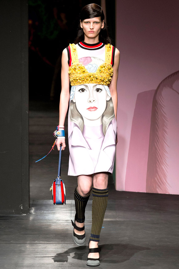 Cảm hứng hội họa tràn ngập sàn diễn Spring 2014