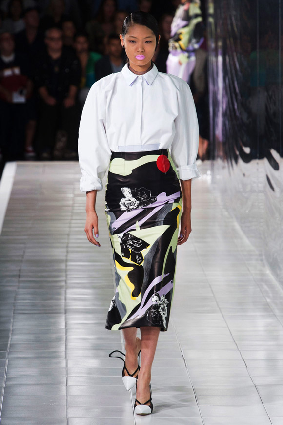 Cảm hứng hội họa tràn ngập sàn diễn Spring 2014