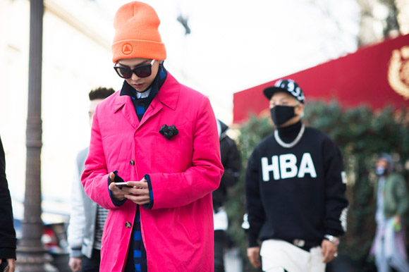 Street style cực chất của GDragon và Taeyang tại Paris Fashion Week