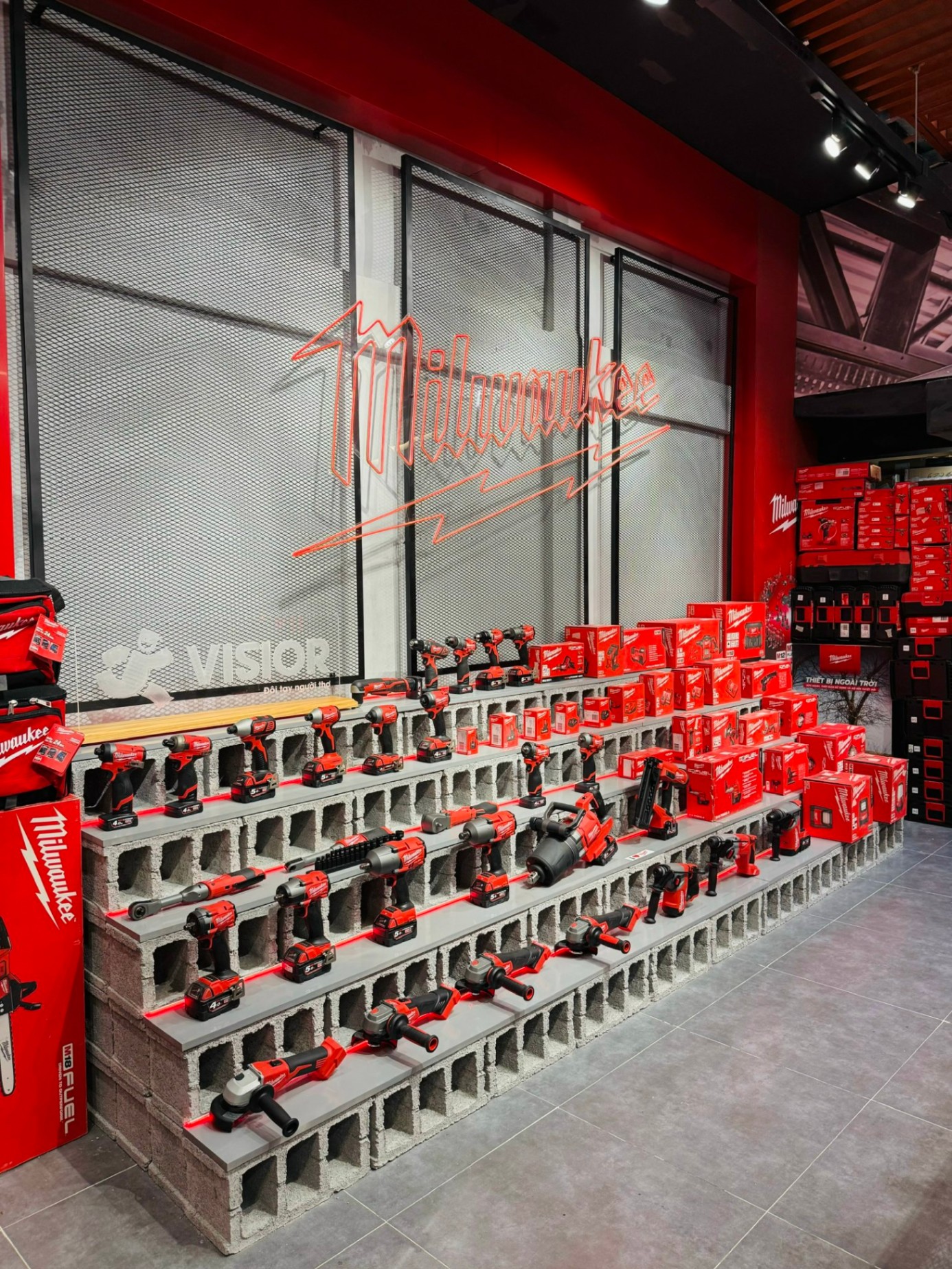 Visior – Đại lý chính hãng Milwaukee Việt Nam | Dụng cụ cầm tay & Packout giá tốt