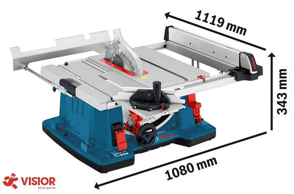 Đánh giá tính an toàn khi sử dụng máy cưa bàn Bosch GTS 10XC