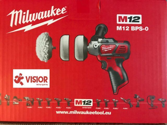 máy đánh bóng Milwaukee M12 BPS-0