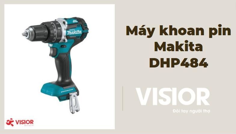 Máy khoan pin Makita DHP484