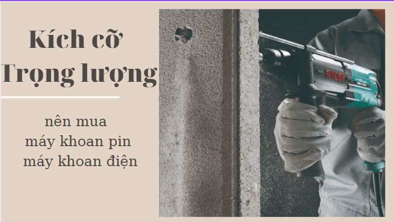 Kích cỡ và trọng lượng