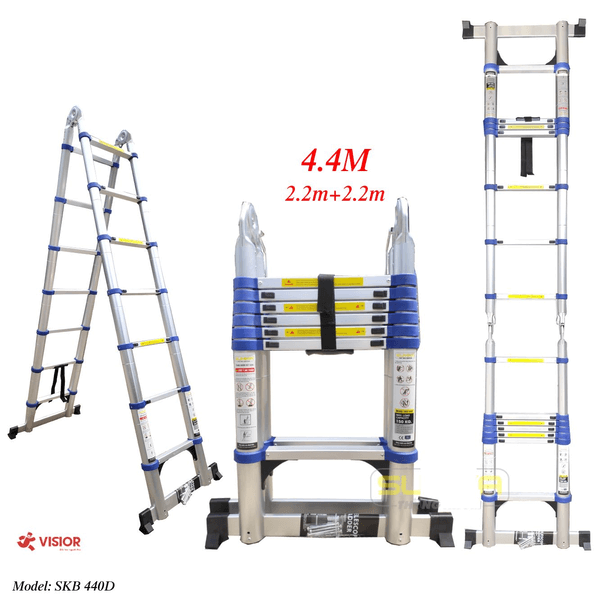 Thang nhôm hiện nay có rất nhiều loại với kiểu dáng khác nhau